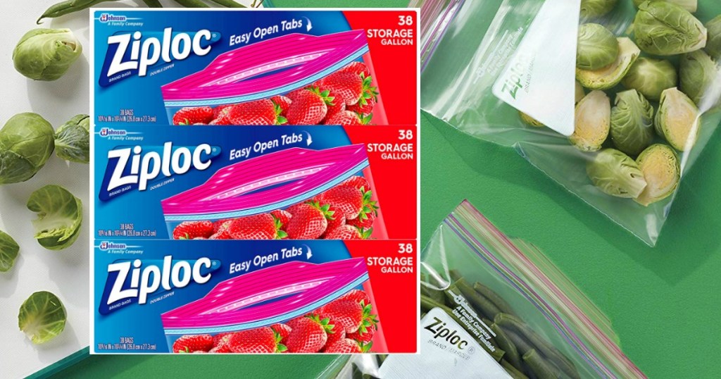 Ziploc Gallon-Size Storage Bags 38ct 3-Pack