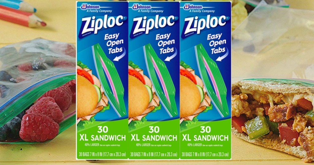 Ziploc XL Sandwich Bags