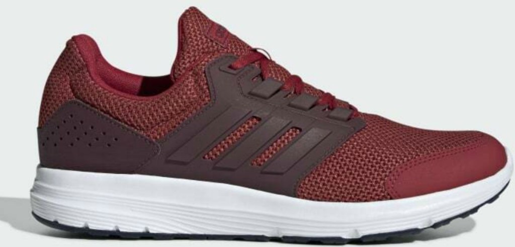 adidas Men's Galaxy 4 Shoes in red 