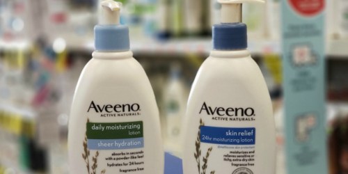 Aveeno 18oz Body Lotion Only $4.40 at Walgreens (Regularly $11)