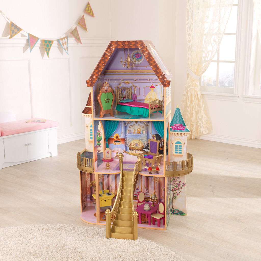 Belle's Enchanted Castle in girl's room