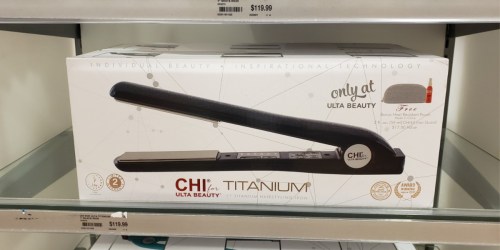 50% Off CHI Hair Care Products, Titanium Flat Irons & More at ULTA