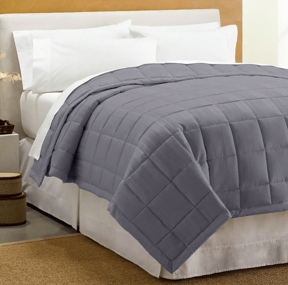 cuddl Duds Gray Blanket