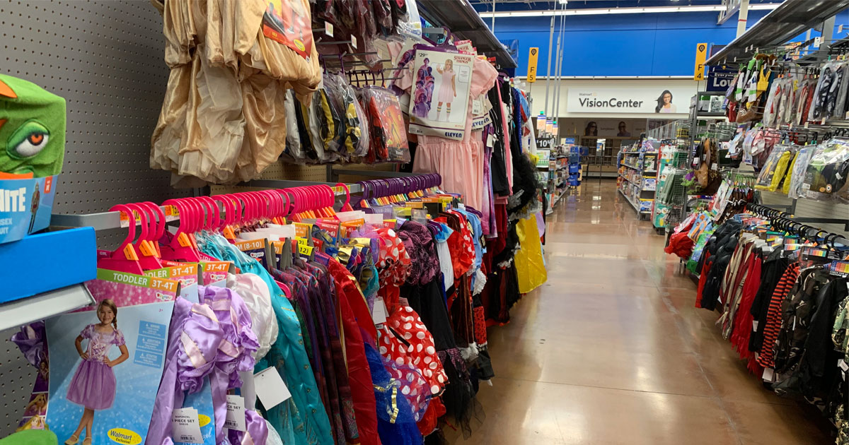 walmart clearance costumes