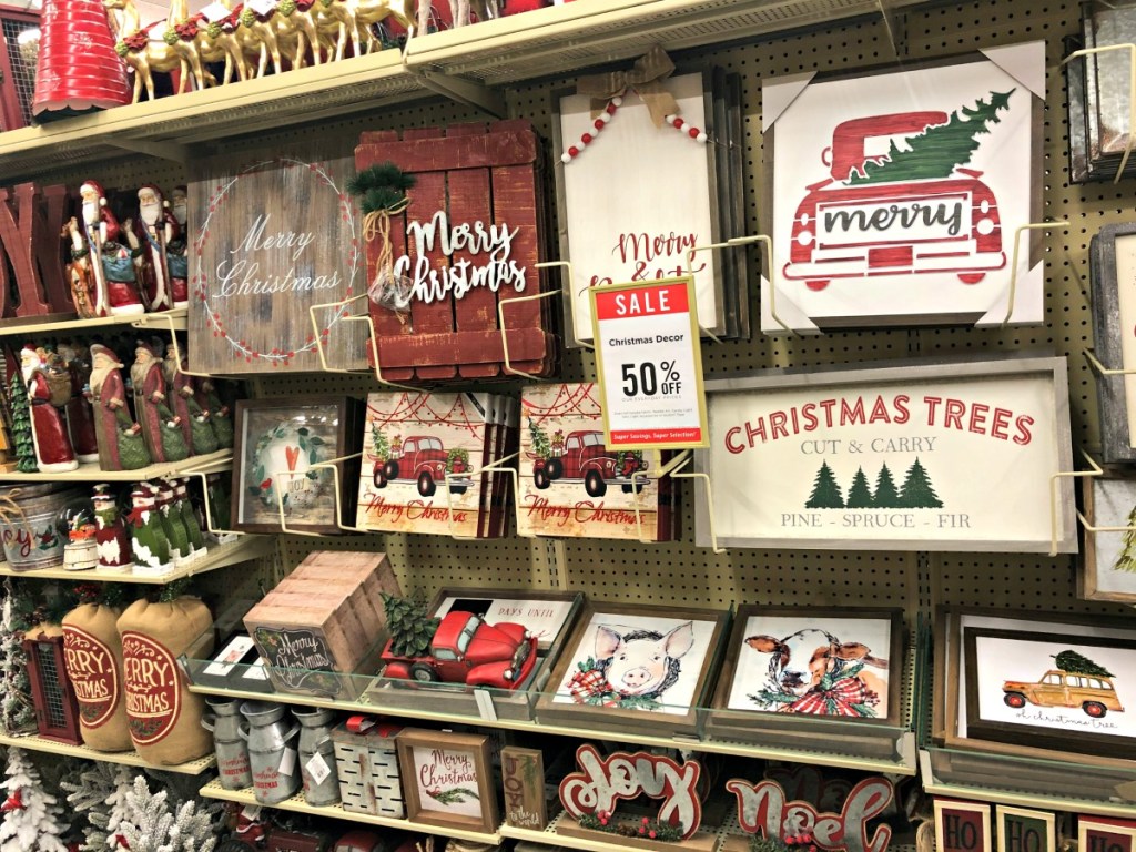 hobby lobby christmas signs