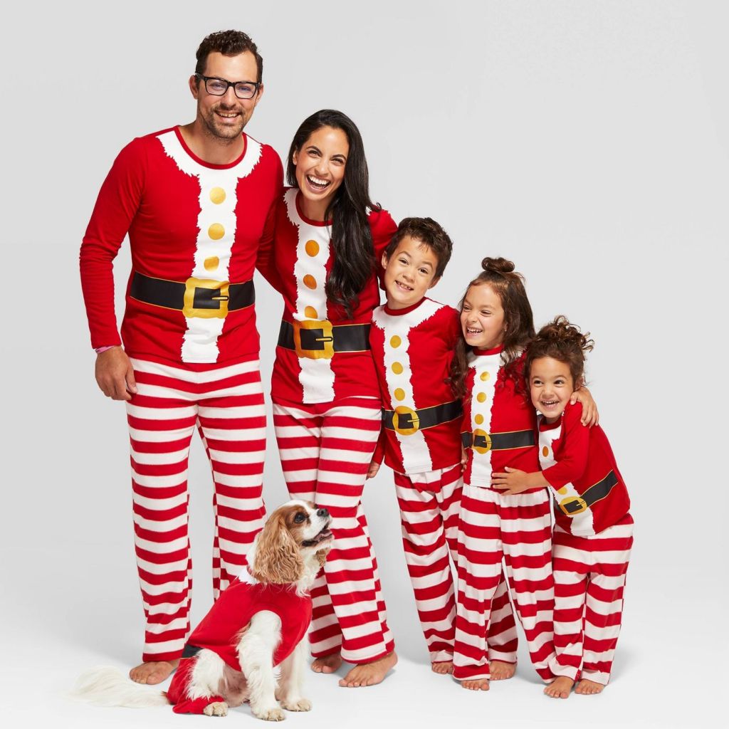 holiday Santa Pajamas