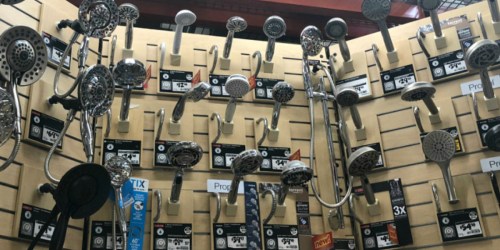 Up to 50% Off Showerheads at Home Depot