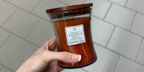 Huntington Home Wood Wick Candles Only $5.99 at ALDI