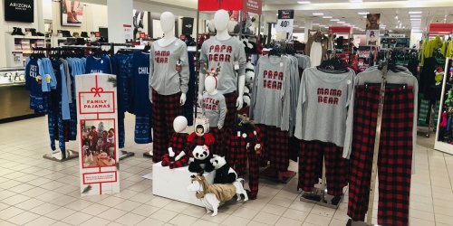 Over 45% Off Matching Family Holiday Pajamas at JCPenney