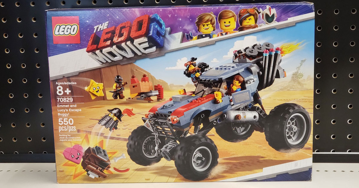 LEGO Movie 2 Emmet Buggy on shelf