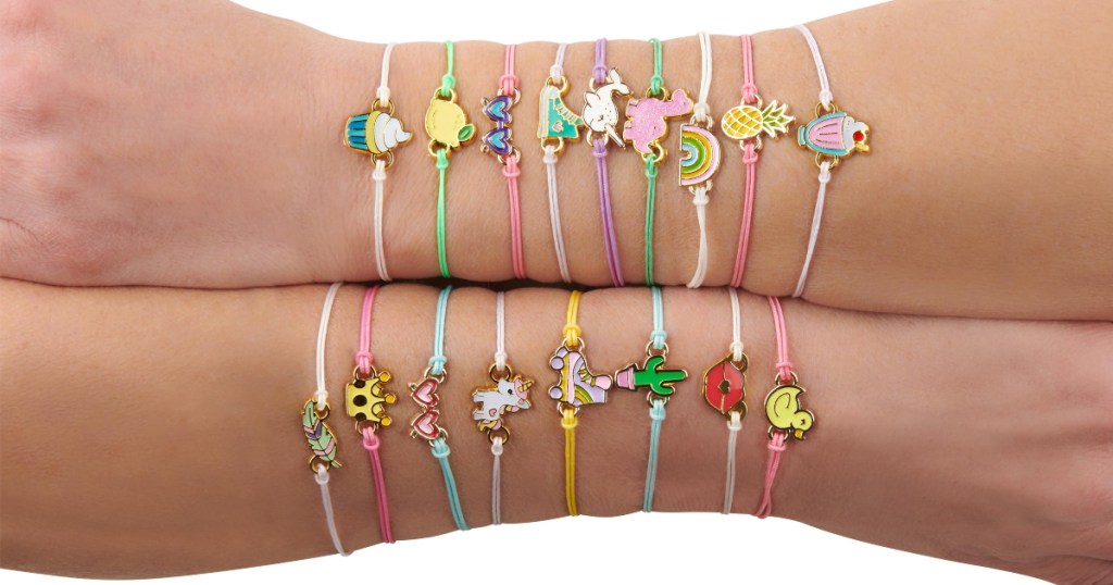 Lucky Fortune Bracelets on 2 arms