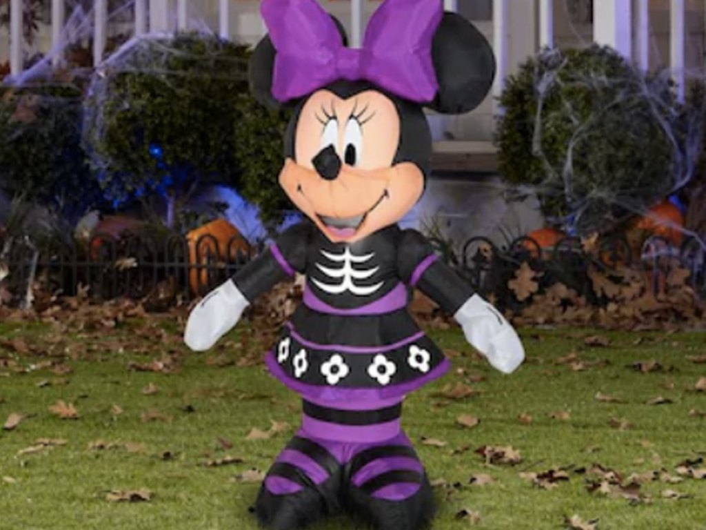 Inflatable halloween minnie mouse