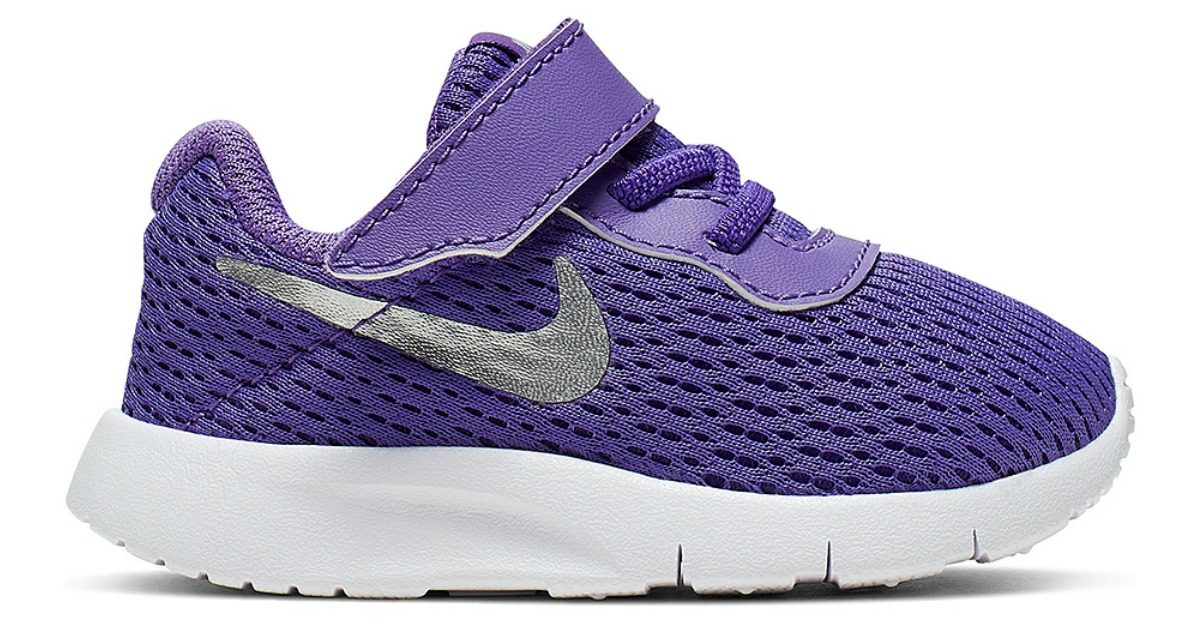 nike girls purple sneakers