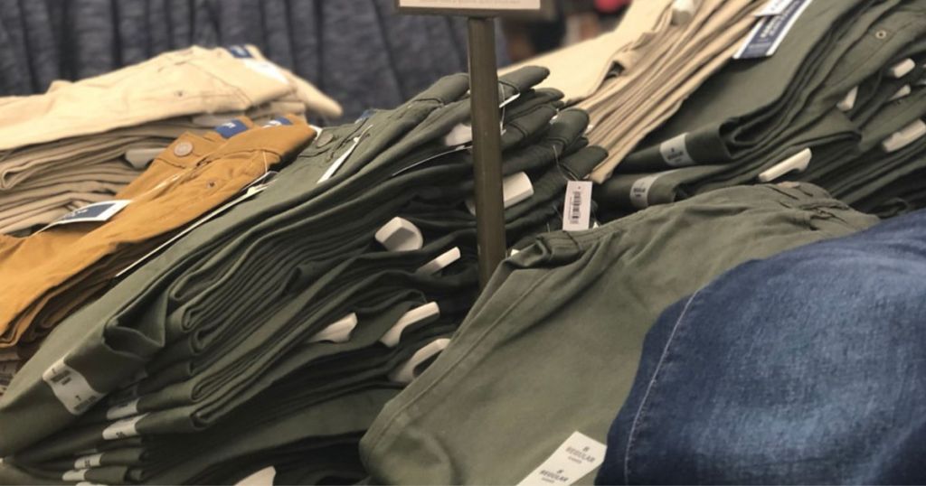 Old Navy Men's Pants on table