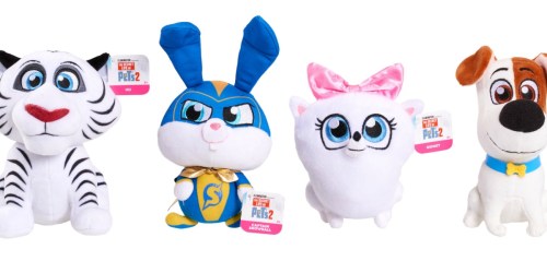 Secret Life of Pets 2 Plush Toys 4-Pack Just $4.99 at Walmart.online (Regularly $20)