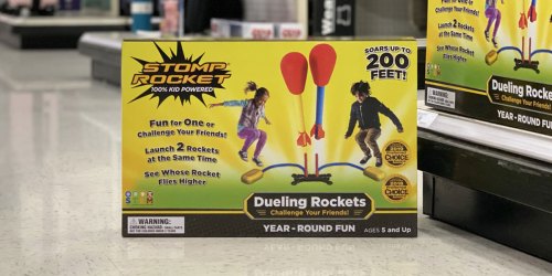 Stomp Rocket Dueling Super Rockets w/ Launch Pad as Low as $4.71 at Target (Regularly $19.99)