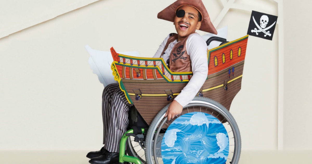 target adaptive pirate ship halloween costume