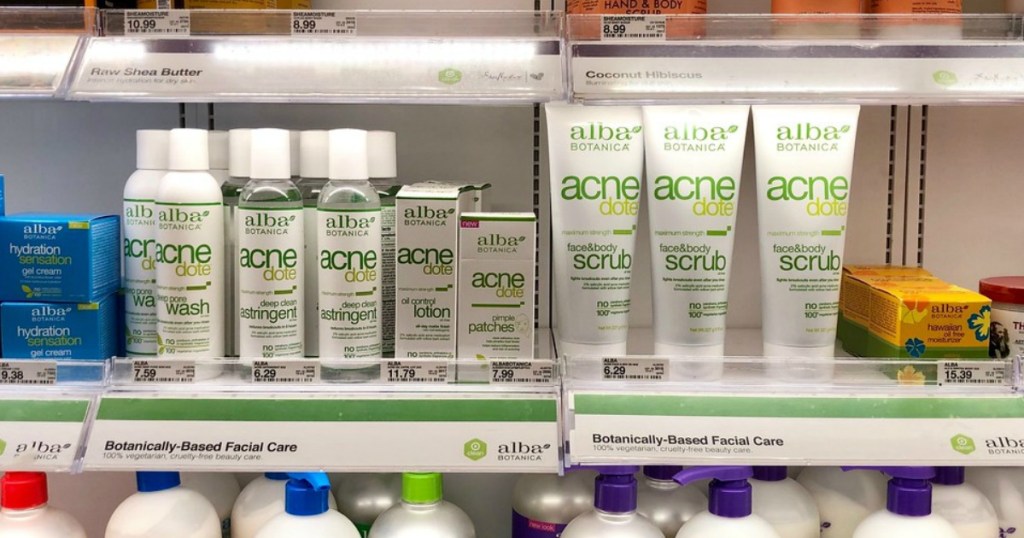 alba botanica acnedote products at target