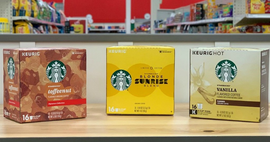 starbucks k-cup pods at target