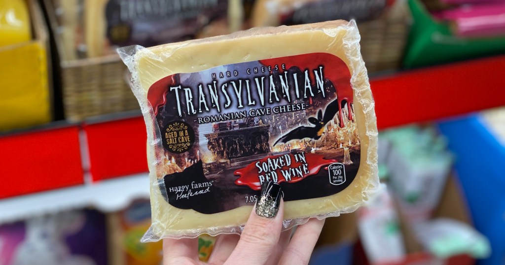 Wine-soaked Transylvanian cave cheese