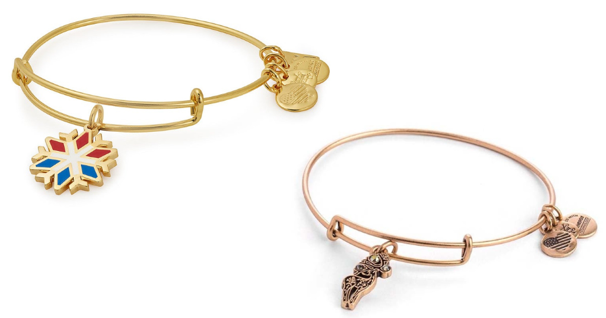 two alex and ani bangle bracelets