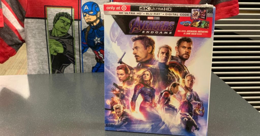 Avengers Endgame 4K UHD+Blu-Ray+Digital Target Exclusive