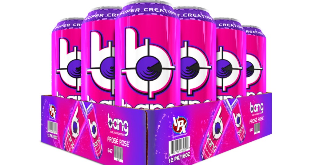 Bang Energy Drink in Frosé Rosé