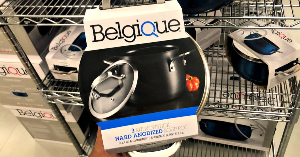 Belgique Hard-Anodized 3-Quart Soup Pot