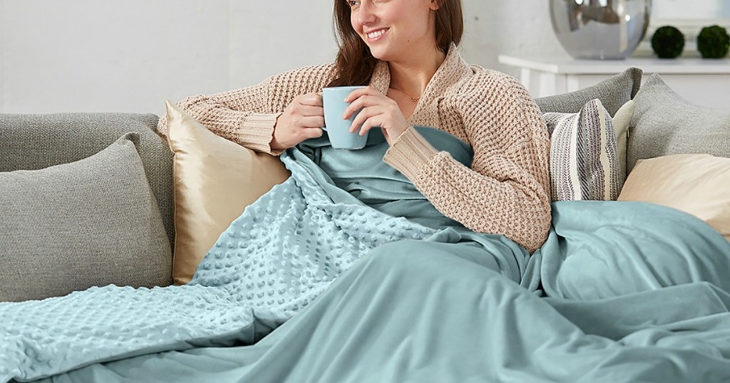 Blue Weighted Blanket