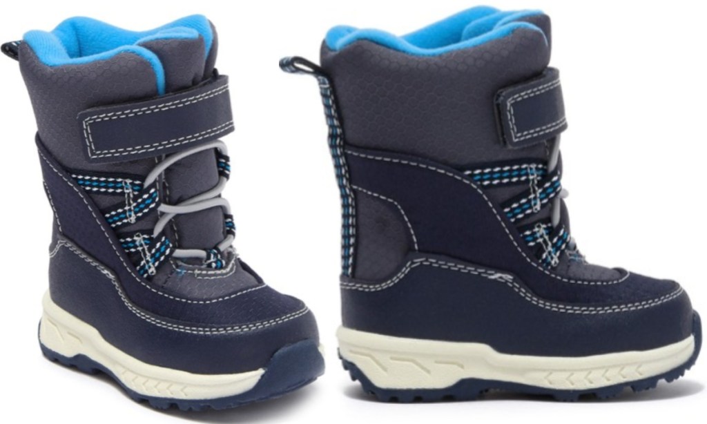 Boys Navy Uphill Boot