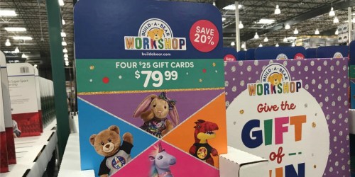 $100 Build-A-Bear eGift Card Bundle Only $69.99 on Costco.online