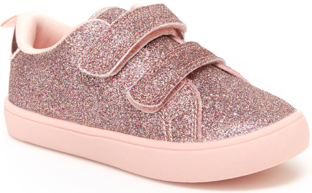 Carter's Pink Darla Sneaker with velcro