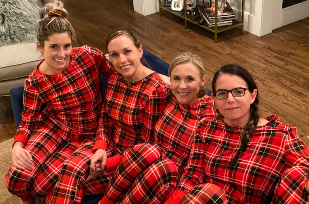 hip team wearing Cents of Style Noelle Pajamas