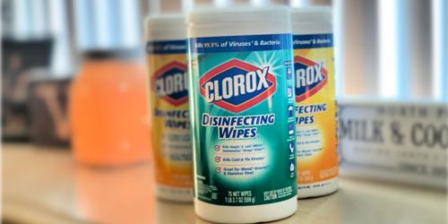 Clorox Disinfecting Wipes 5-Pack Only $12.48 on SamsClub.online (425 Wipes Total)