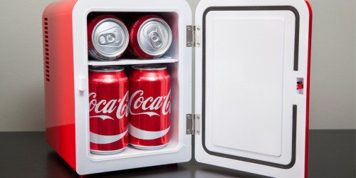 6 Can Personal Mini Fridge Just $29 Shipped | Coke, Fanta & More