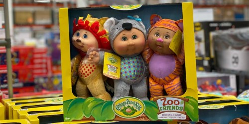 Cabbage Patch Kids Zoo Friends 3-Pack Only $13.97 Shipped on Costco.online