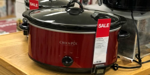 Crock-Pot 7-Quart Slow Cooker as Low as $8.99 Shipped After Rebate at Kohl’s (Regularly $40)