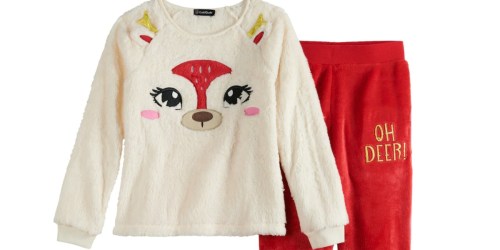 Cuddl Duds Girls Pajamas w/ Matching Doll PJs Just $10.43 Each Shipped + Get $15 Kohl’s Cash