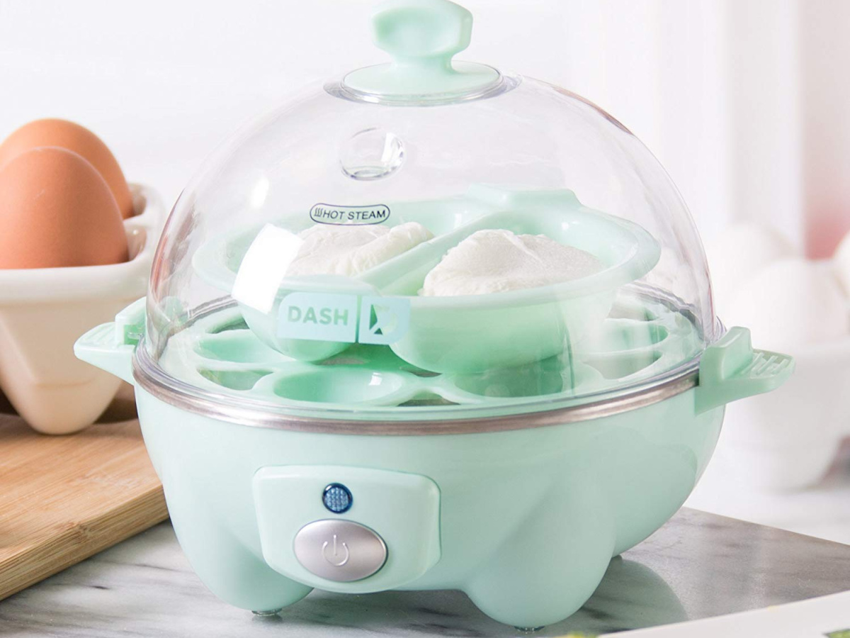 Dash Egg cooker teal 6 count