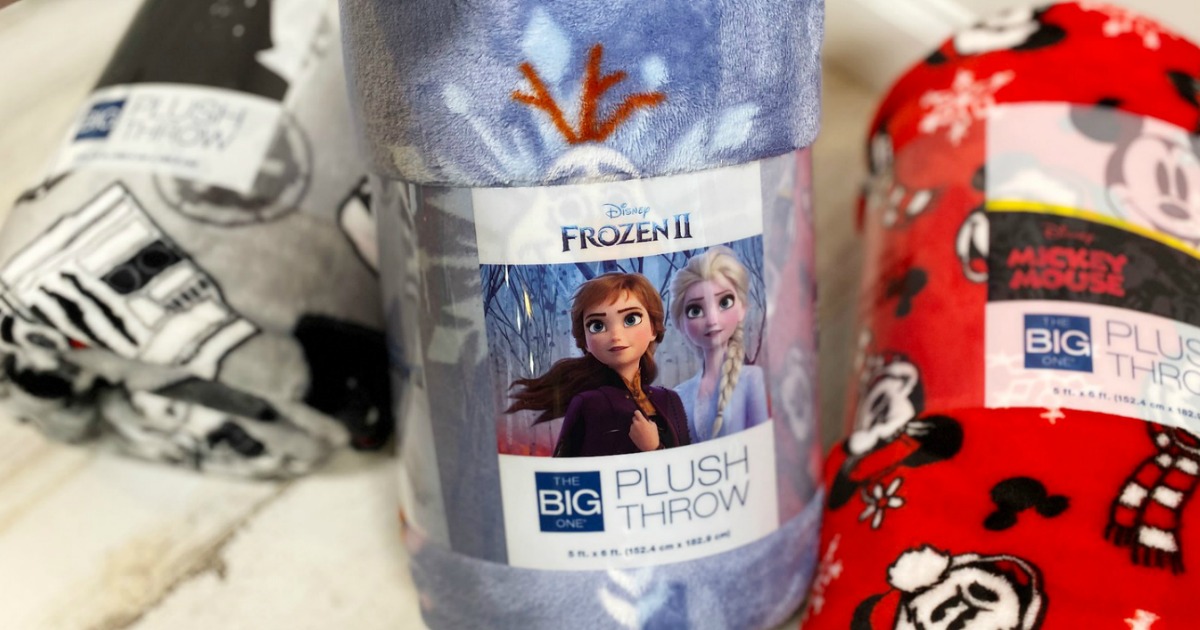 Disney Frozen 2-themed blanket from Kohl's