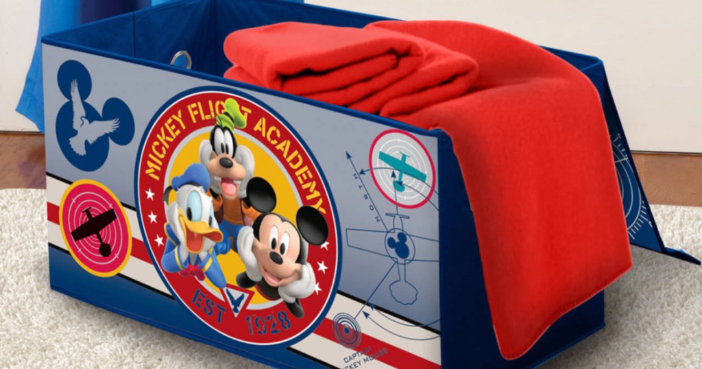 disney mickey kids toy trunk