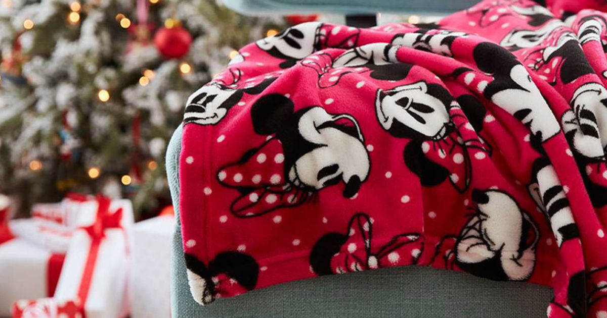 Disney Minnie Mouse Throw Blanket