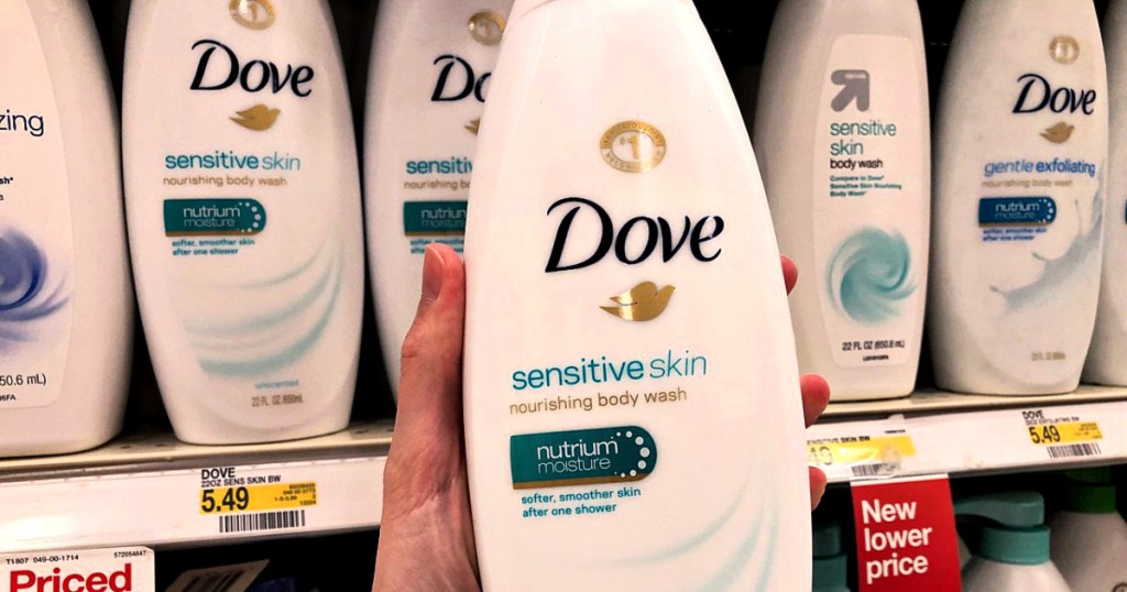 Dove Sensitve Skin Body Wash