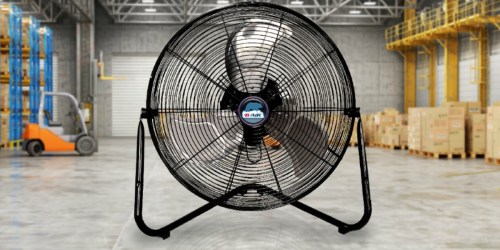 High Velocity Industrial & Home Floor Fan Only $34.61 Shipped on Amazon (Regularly $43)