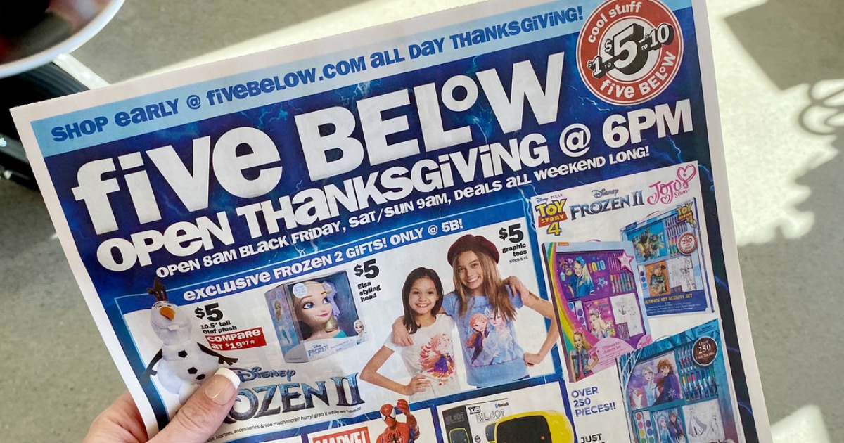 Five Below Black Friday Ad