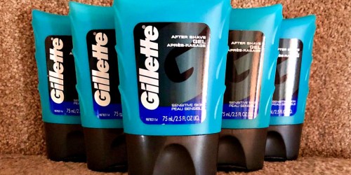 Gillette Sensitive Skin After Shave Gel 6-Pack Only $9 Shipped at Amazon