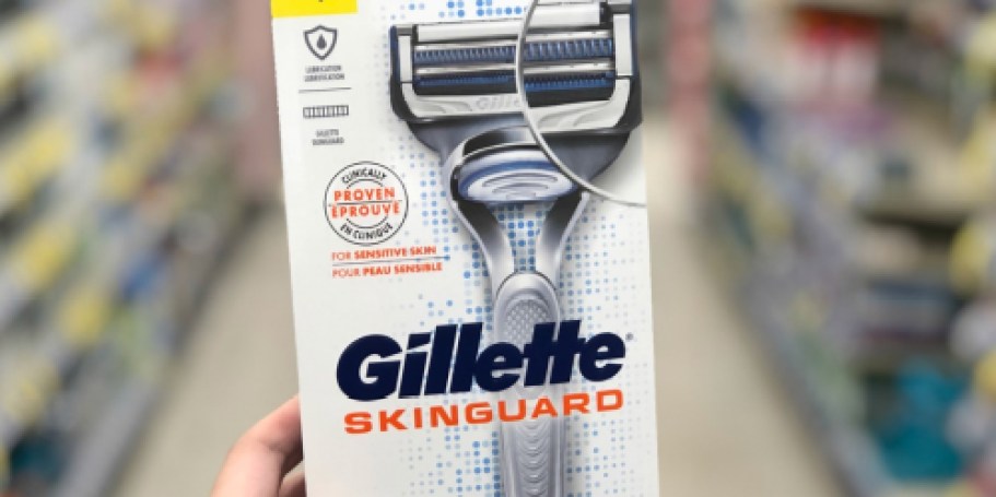 Get 30% Off Gillette Razors + Free Shipping | Handle + 4 Refills ONLY $14 Shipped!