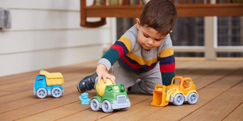 Green Toys Construction Vehicles 3-Pack Only $8.79 on Amazon (Regularly $40) | Great Gift Idea