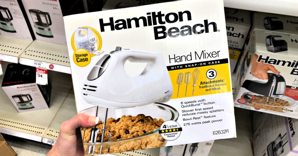 Hamilton Beach 6-Speed Hand Mixer with Case