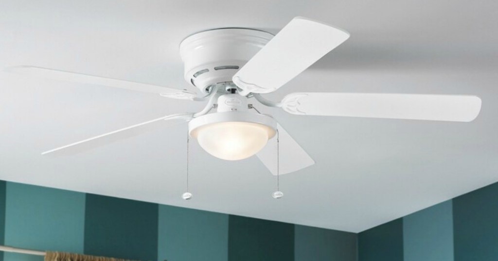 Harbor Breeze Ceiling fan installed